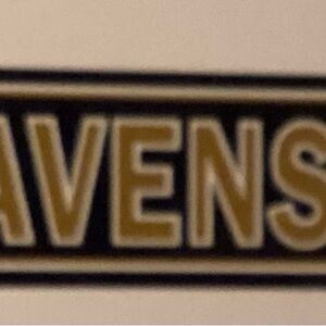 Ravens Logo Street Sign